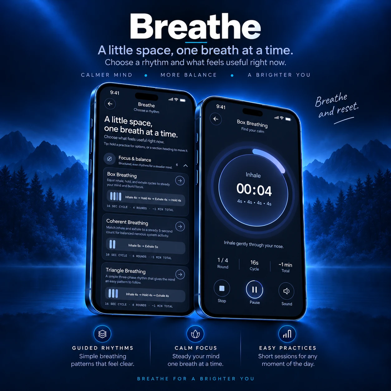Holisty Breathe app preview